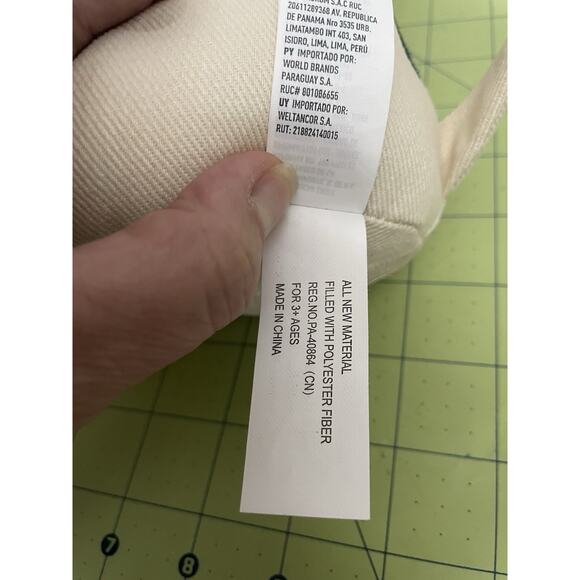 American Eagle Limited Edition Denim Snoopy Peanuts 8” Plush Stuffed Animal Rare - Picture 11 of 15